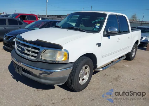 2002 Ford F-150 Lariat/Xlt from USA, damaged, VIN 1FTRW07602KD59257
